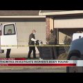 Authorities investigate woman's body found