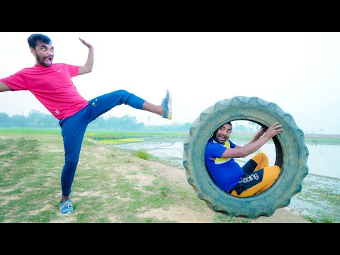 Top New Village Funny Comedy Video 2023,Funny Video 2023, Try To Not Laugh Episode -104 By Fun Tv 24