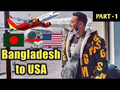 Bangladesh to USA Journey (Part 1) | Singapore Airlines | Study in USA