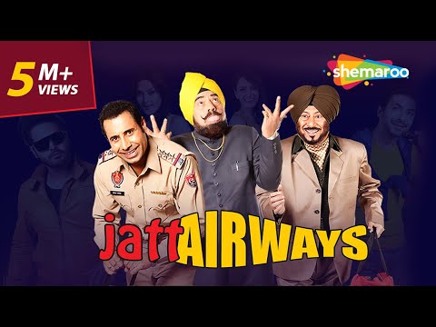 Jatt Airways | Jaswinder Bhalla | B N Sharma | Binnu Dhillon | Blockbuster Comedy Movie