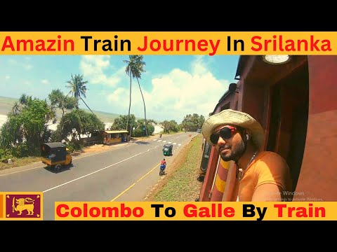 Train Journey in Srilanka🇱🇰 (বাংলাদেশ টু শ্রীলঙ্কা) #srilanka #travelvlog #bangladesh #solo #travel