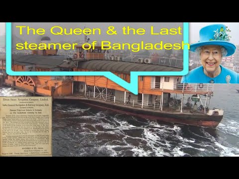 The last and 100 years old Steamer of Bangladesh/Paddle Steamer Travel/100 Year Old Cruise Ship