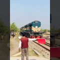 Indian loco in Bangladesh #railway #trains #shorts #railfans #travel #trainjourney #dieselengine
