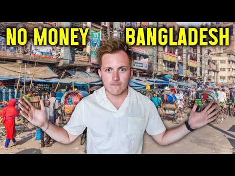 I Survived 24 Hours in Dhaka, Bangladesh with No Money 🇧🇩