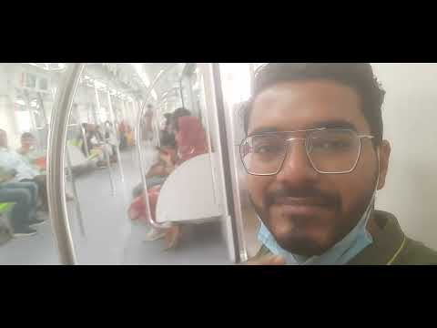 Travel to Metro rail in Dhaka Bangladesh..