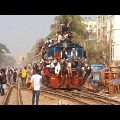 Most Dangerous risky train journey in Bangladesh | Bzngladesh train travel