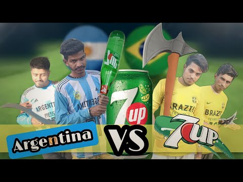 Argentina vs 7up | Argentina vs brazil fifa world cup 2022  bangla funny video