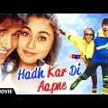 Hadh Kardi Aapne – Hindi Full Comedy Movie | Govinda – Rani Mukerji – Johnny Lever