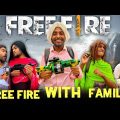 Free Fire With Family | Bangla Funny Video | Omor On Fire | It's Omor |