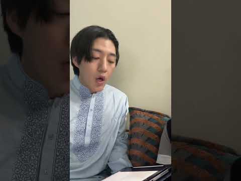 Korean guy tried Bangla song 🇧🇩🤍 এই অবেলায় শিরোনামহীন
