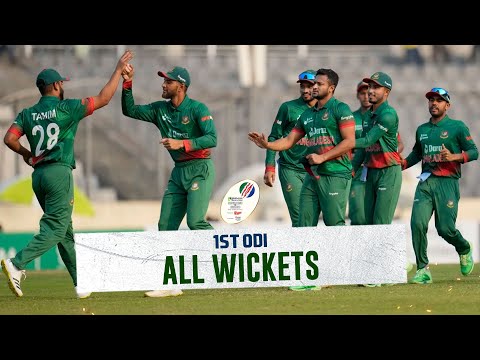 All Wickets || Bangladesh vs England || 1st ODI || England tour of Bangladesh 2023