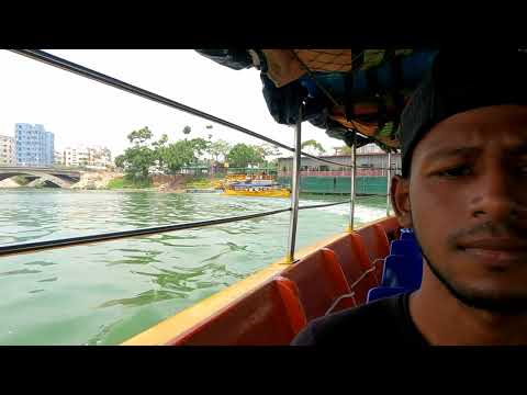 Gulshan Lake Jetty Boat Travel Bangladesh 4k #38
