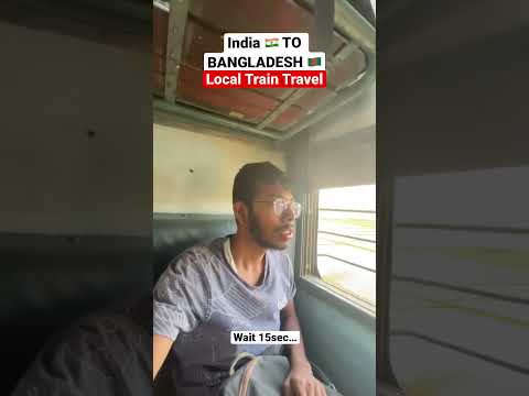 India 🇮🇳 to Bangladesh 🇧🇩 travel Journey || Local train travel Homeout traveller