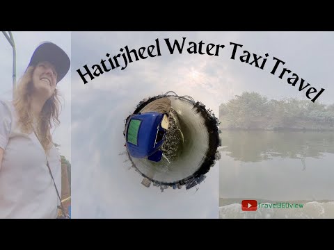 Hatirjheel water taxi travel ।। Hatirjheel Lakefront Dhaka Bangladesh @travel360view