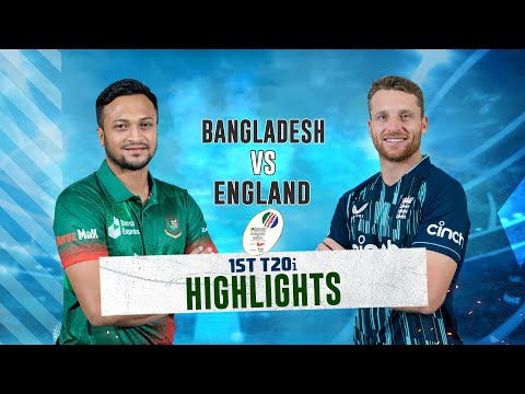 Bangladesh vs England Highlights || 1st T20i || England tour of Bangladesh 2023