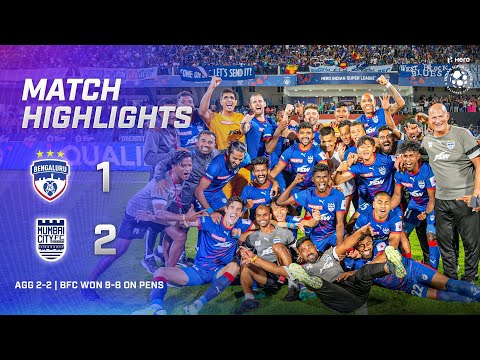 Highlights – Bengaluru FC 1-2 Mumbai City FC (2-2 Agg, 9-8 pens) | SF1 2nd Leg, Hero ISL 2022-23