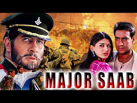 MAJOR SAAB ( मेजर साब ) full HD Bollywood Movie | Amitabh Bachchan | Ajay Devgn | Sonali Bendre |