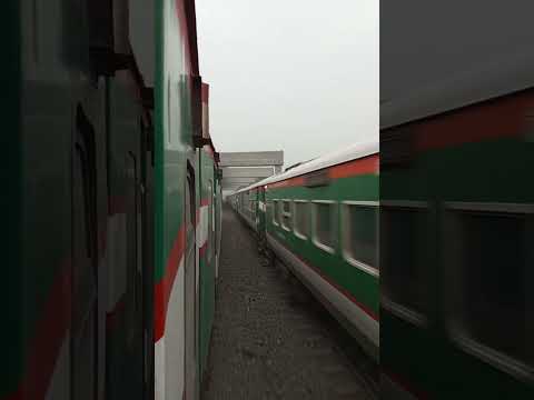 sundorban express, Bangladesh railway.  #train #travel #bangladesh #railway  #trending