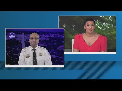 DC Police Chief Robert Contee discusses double shooting, criminal code, and policing issues