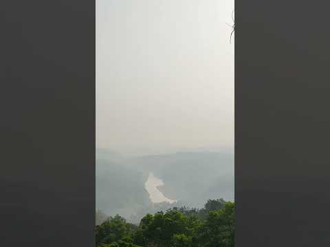 পাহাড়ের উপর থেকে সাঙ্গুনদী!#travel #bangladesh #shortvideo #viralshorts #vlog #river #hills