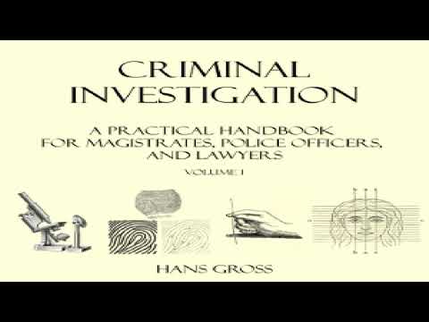 Criminal Investigation: a Practical Handbook for Magistrates, Police Officers and Lawyers, | 3/9