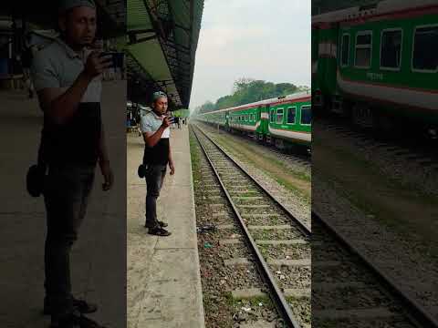 Fastest Train In Bangladesh। #travel #bangladesh #train