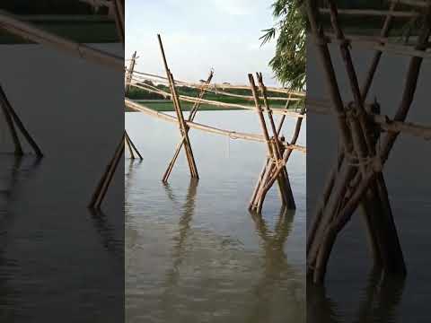 Bamboo Bridge #bangladesh #travel #travelvlog