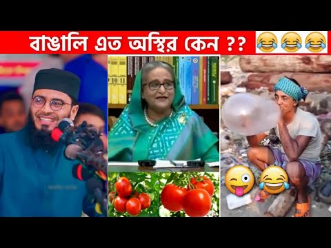 অস্থির বাঙালি #49😂 osthir bengali | funny video | funny facts | facts bangla | mayajaal  Funny Fact