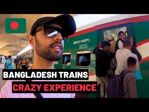 CRAZY EXPERIENCE OF BANGLADESH RAILWAY TRAIN JOURNEY