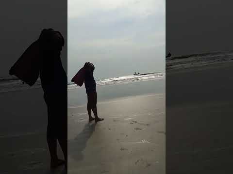 টেকনাফ সমুদ্র সৈকত . Teknaf sea beach ⛱️#nature #travel #bangladesh #travelvlog #সমুদ্র #viral