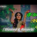 Kotobaar Bojhabo😍❤️কত বার বোঝাবো বল(Slowed+Reverb)।। Lofi Song।। Bangla Song
