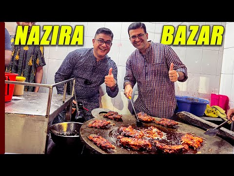 রাতের নাজিরা বাজার With Delhi Food Walks | Bangladesh's Oldest Street Food Market | Nazira Bazar