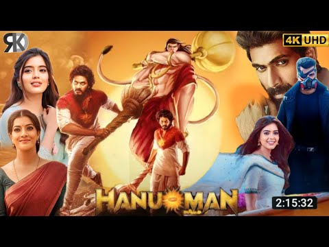 Hanuman (2023) Full Movie Hindi Dubbed Big Release Update_Teja Sajja New South Hindi Dubbed Movies.