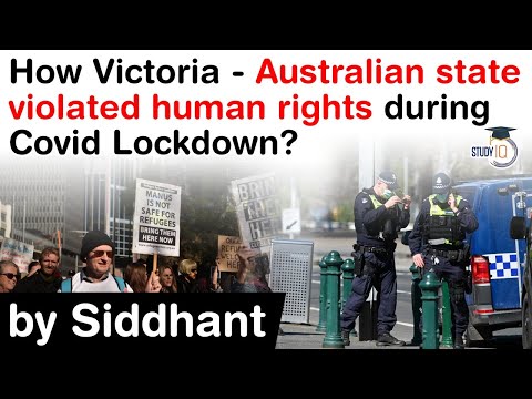 Lockdown in Australia – How Australian state Victoria violated human rights in COVID lockdown? #UPSC