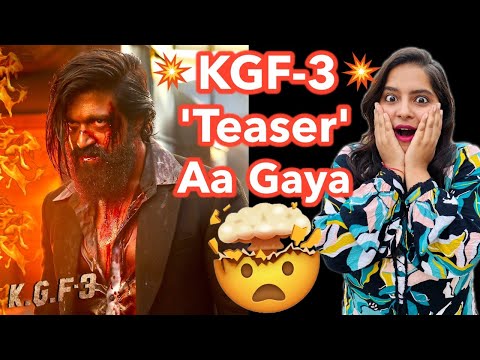 KGF 3 Announcement Teaser REVIEW | Deeksha Sharma