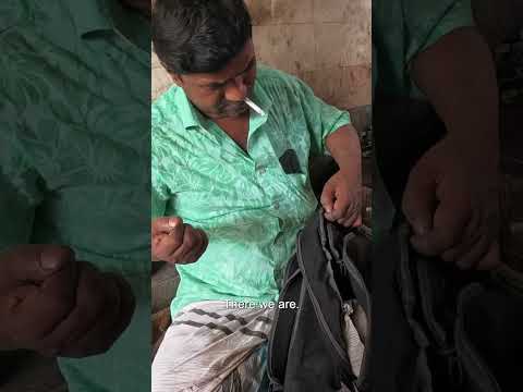 Luke Damant gives tip to honest bag fixer in Bangladesh 🇧🇩 #shorts