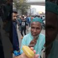 Luke Damant eats $0.25 egg sandwich in Bangladesh 🇧🇩 #shorts