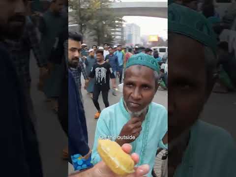 Luke Damant eats $0.25 egg sandwich in Bangladesh 🇧🇩 #shorts