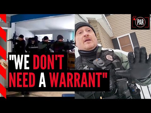Cops raided his house without a warrant, how they justified it is scary