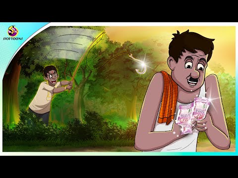 Buddhu Ar 20 Hazar Taka || Mojar Golpo || Jadui Golpo || Bangla Cartoon || Ssoftoons Golpoguccho