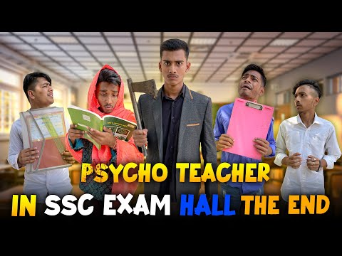 Psycho Teacher In SSC Exam Hall The End | Bangla funny video | Mr. Tahsim Official