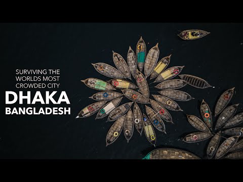 Surviving the Most Crowded City in the World: Dhaka || Bangladesh Travel Vlog