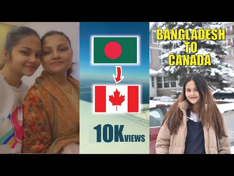 Bangladesh to Canada Vlog|| Biman Bangladesh || Ridita Athoy #bangladeshicanadianstudentriditaathoy