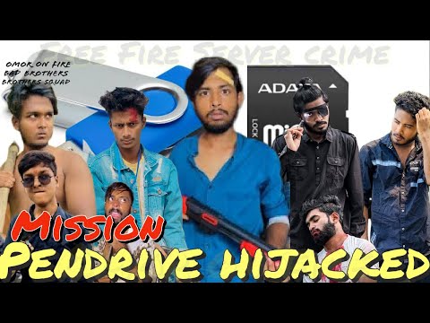 Mission Pendrive Hijacked || Bangla Funny video || Presented By omor on fire & bhai brothers squad