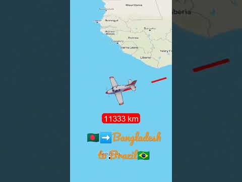 Bangladesh To Brazil #travel #airplane #flight #Brazil #bangladesh