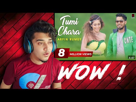 Reacted to Tumi Chara | Arfin Rumey | Official Music Video | Bangla Song 2016
