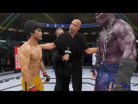 Bruce Lee vs. Titan Atlas – EA Sports UFC 4 – Epic Fight 🔥🐲