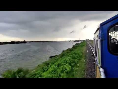 Railway journey তিতাস ব্রিজ, আখাউড়া Travel bangladesh
