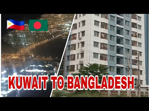 travel Kuwait city to Bangladesh