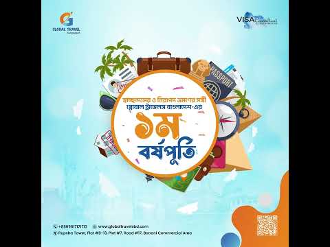 Motion Banner for Global Travel Bangladesh